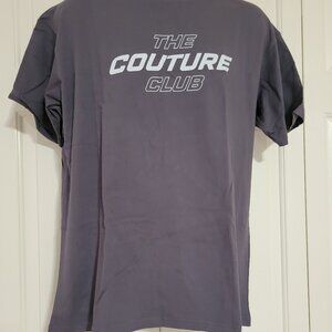 Men's ASOS The Couture Club oversized print t-shirt in grey Size S NWT